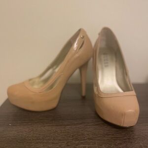 Nude Platform Stillettos